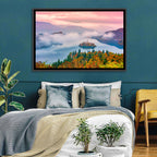 Misty Morning Over Lake Bled Wall Art