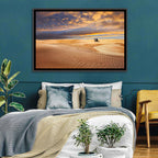 Sahara Camel Rider at Sunset Wall Art