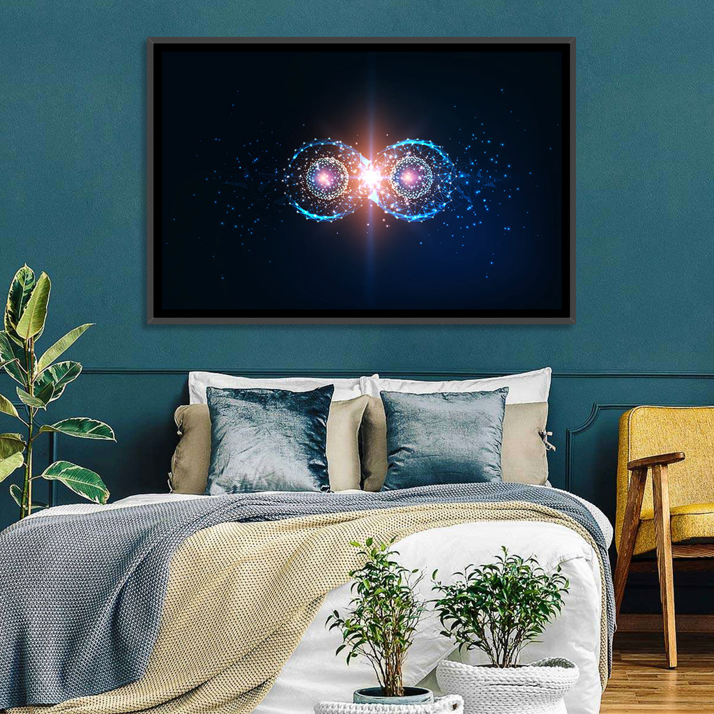 Polygonal Infinity Loop Wall Art