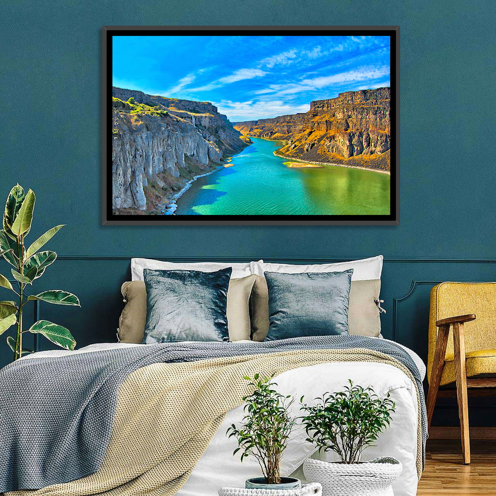 Snake River Canyon at Twin Falls Wall Art