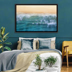Calm Turquoise Beachscape Wall Art