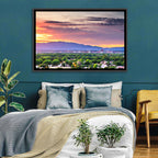 Albuquerque Skyline at Dusk Wall Art