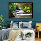 Tabacon Tiered Hot Springs Waterfall Wall Art