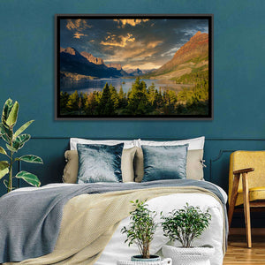 Montana Mountain Lake Wall Art