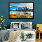Rocky Mountain Lake Wall Art