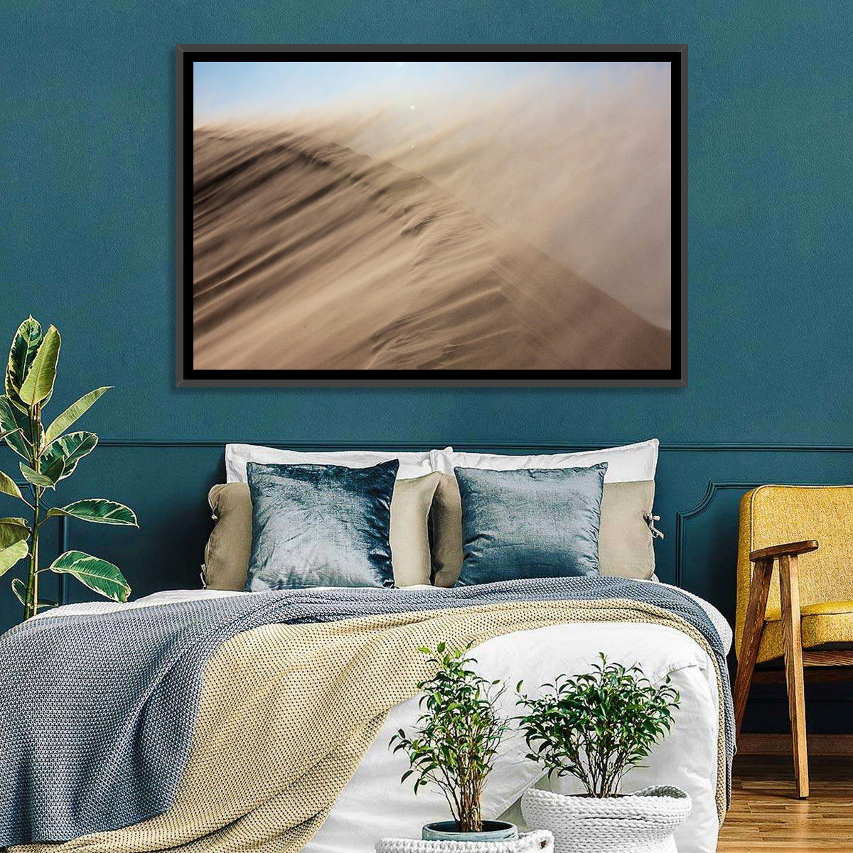 Sandstorm Over Dune Wall Art