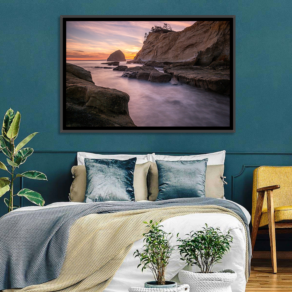 Haystack Rock at Cape Kiwanda Wall Art