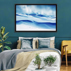 Wind-swept Snow Ridges Wall Art