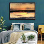 Lake Pleasant Golden Sunset Wall Art