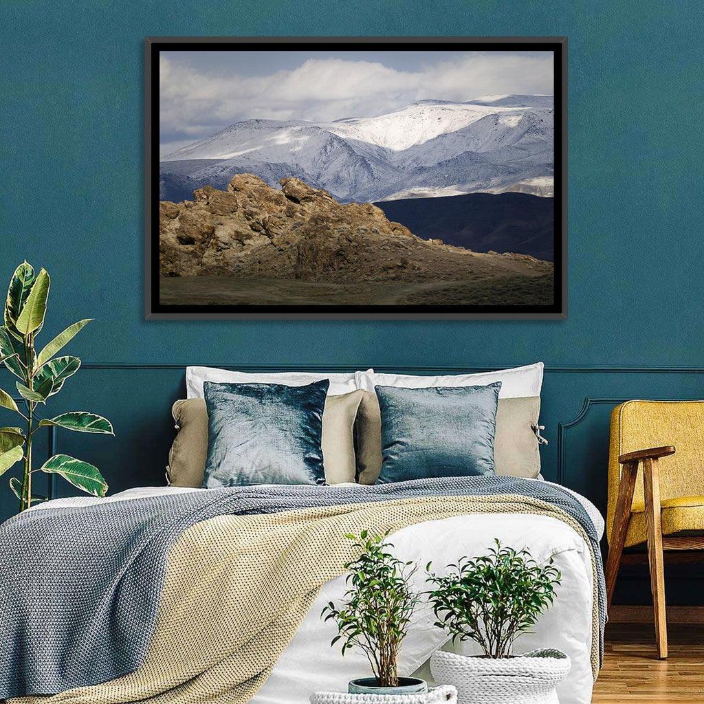 Wonderstone Snow-dusted Mountains Wall Art