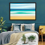 Sand and Surf Abstraction Wall Art