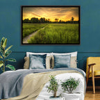 Irwin Prairie Boardwalk Sunset Wall Art