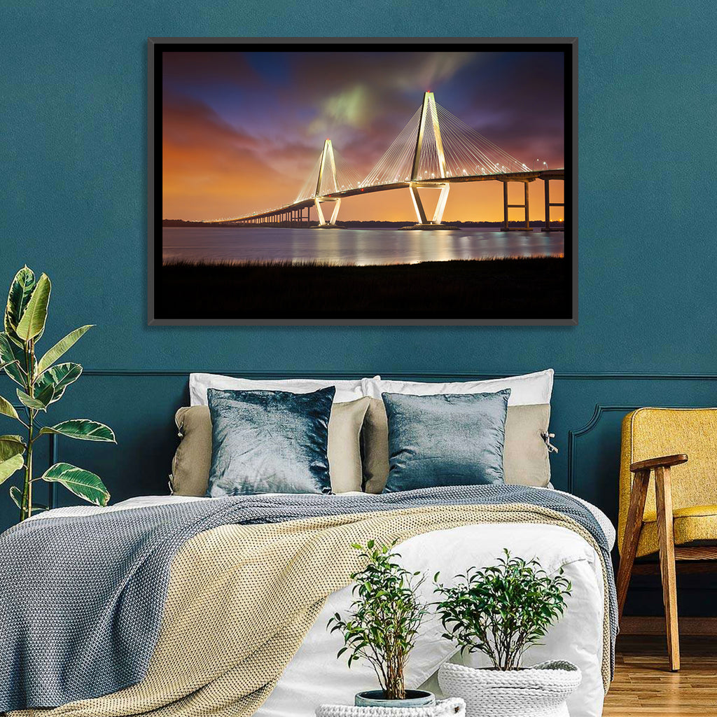 Arthur Ravenel Jr. Bridge at Dusk Wall Art