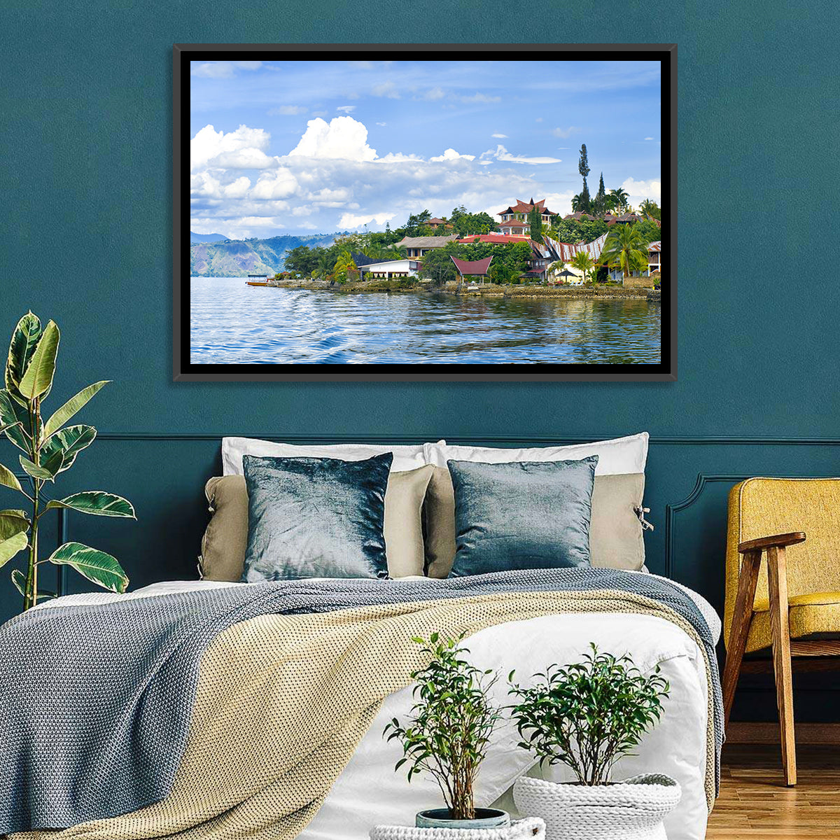 Samosir Island, Lake Toba Wall Art in a room, landscape