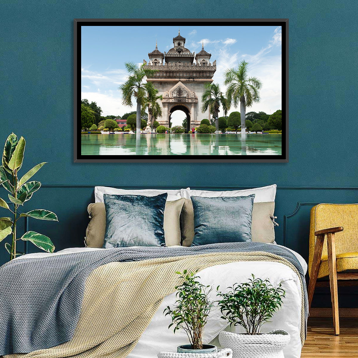 Patuxay Monument Vientiane Wall Art