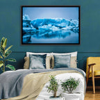 Icebergs in Jokulsarlon Wall Art