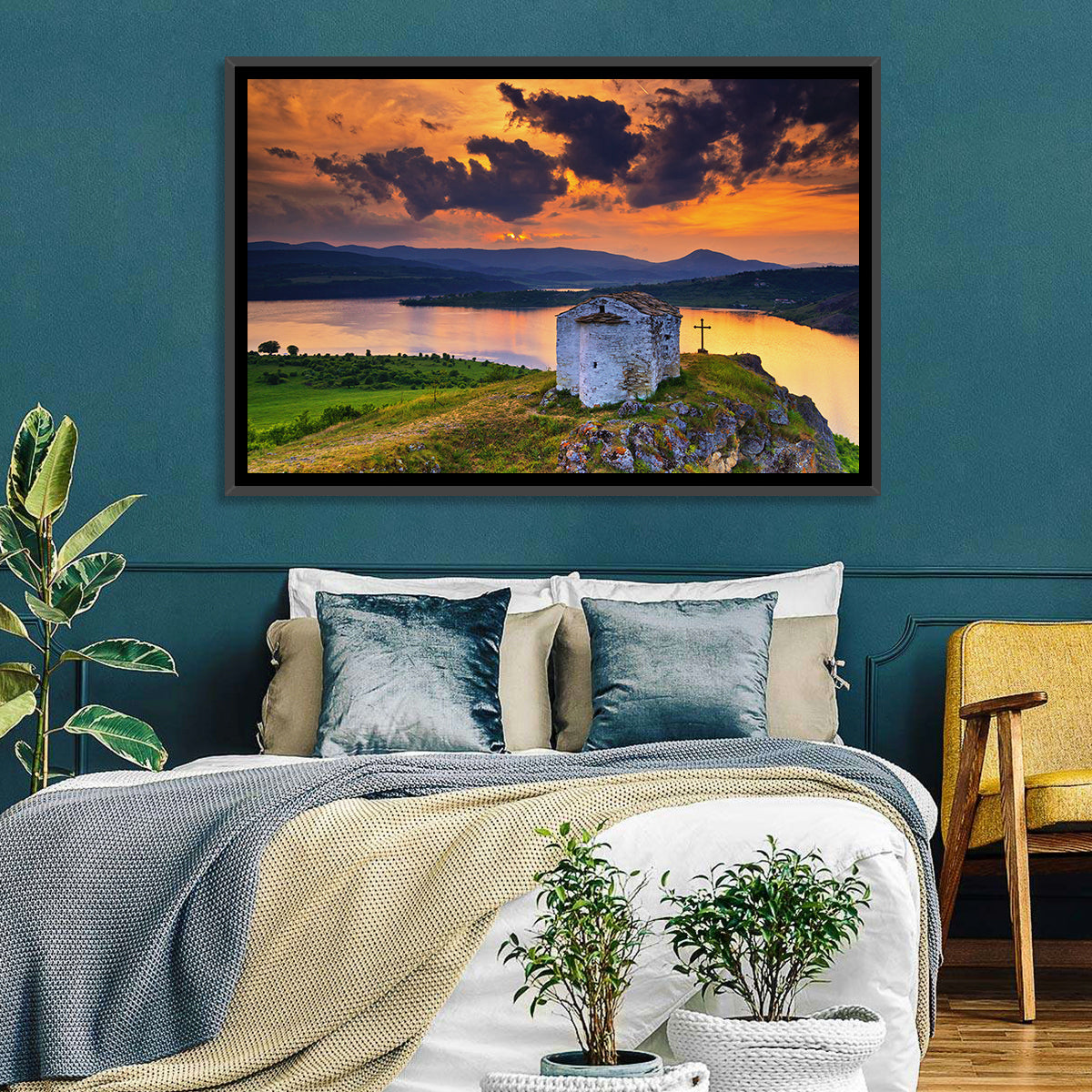 St John of Rila Chapel, Pchelitsa Wall Art in a room, landscape