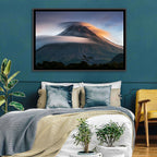 Mount Merapi at Dusk Wall Art
