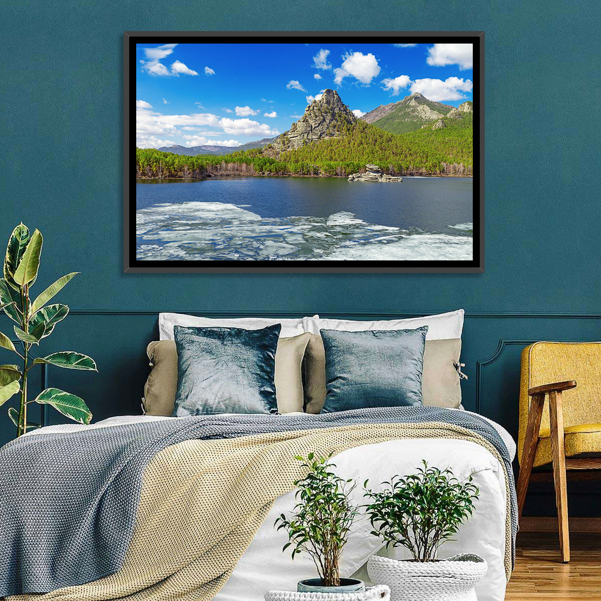 Burabay Lake Zhumbaktas Wall Art in a room, landscape