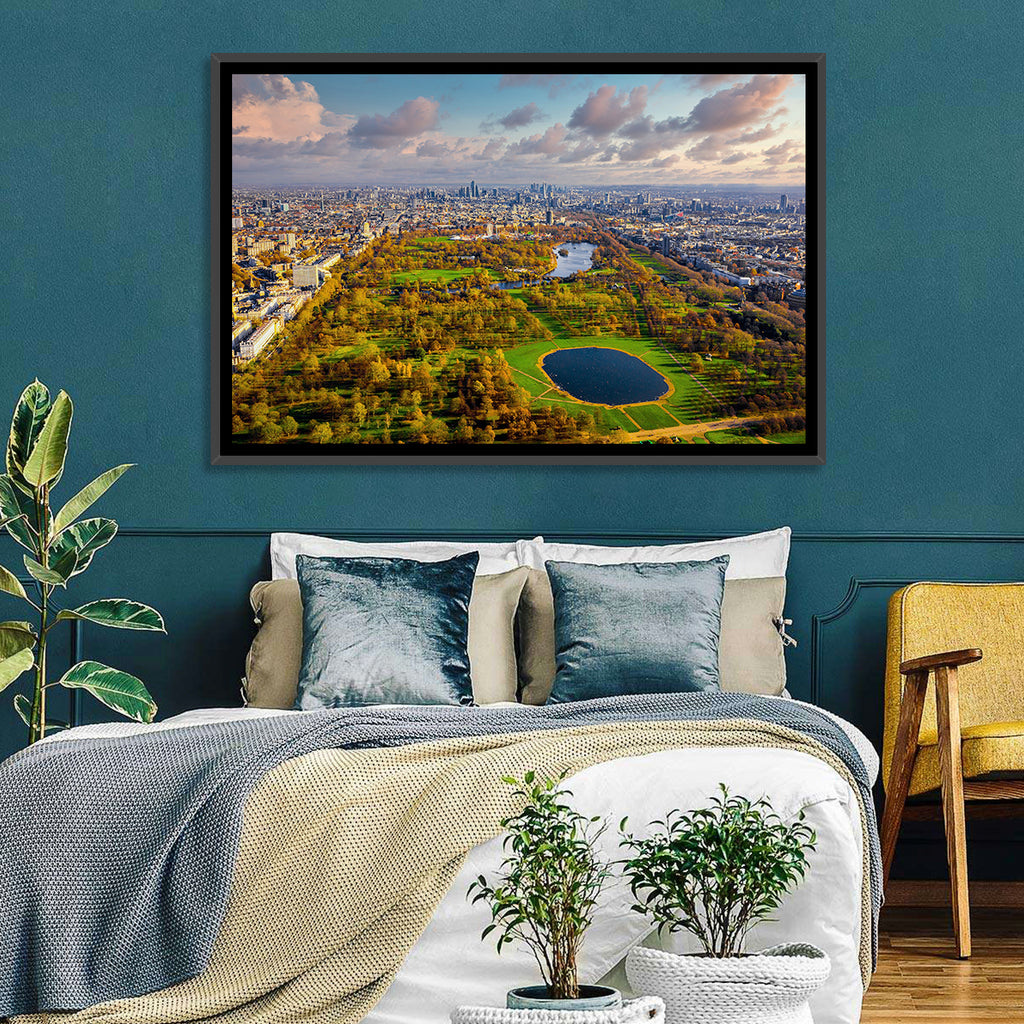 Hyde Park Aerial View Wall Art