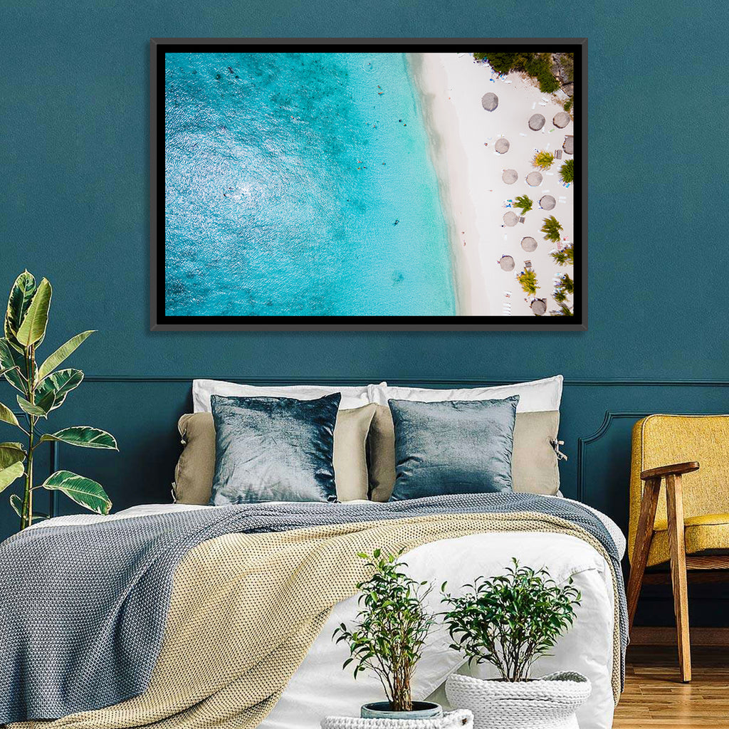 Cas Abou Aerial Shoreline Wall Art
