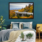 Linn Cove Viaduct at Grandfather Mountain Wall Art