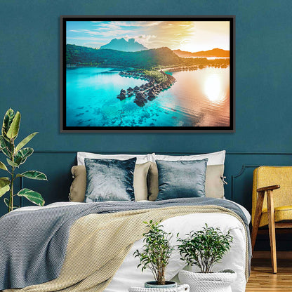 Island Tourist Destination Wall Art