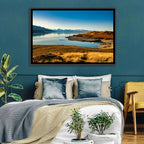 Lake Pukaki Golden Hour with Mount Cook Wall Art