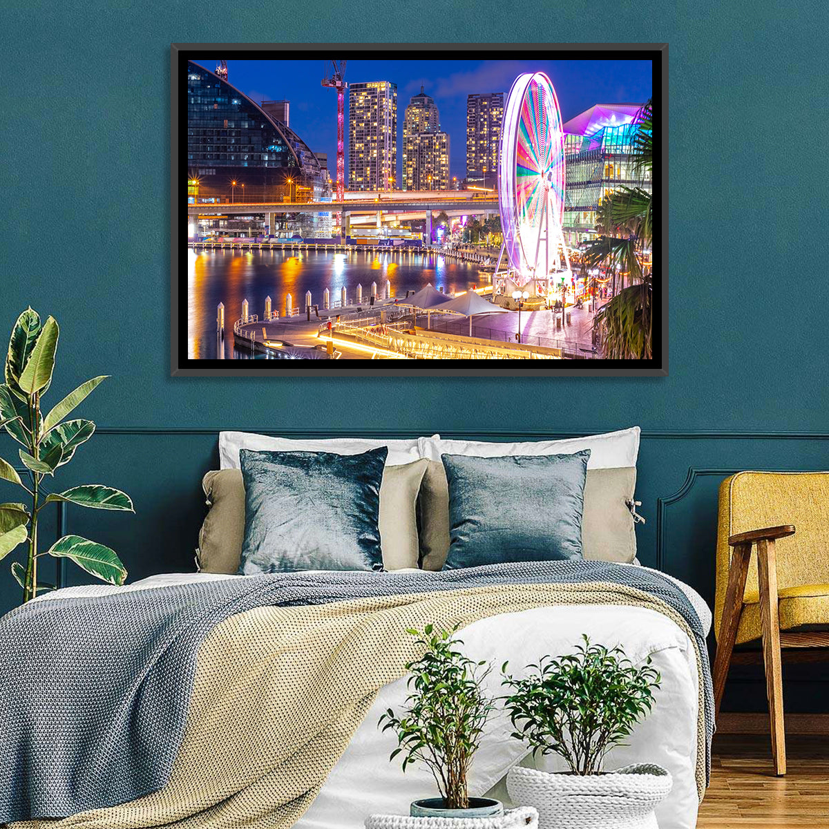 Darling Harbour Nightscape Wall Art