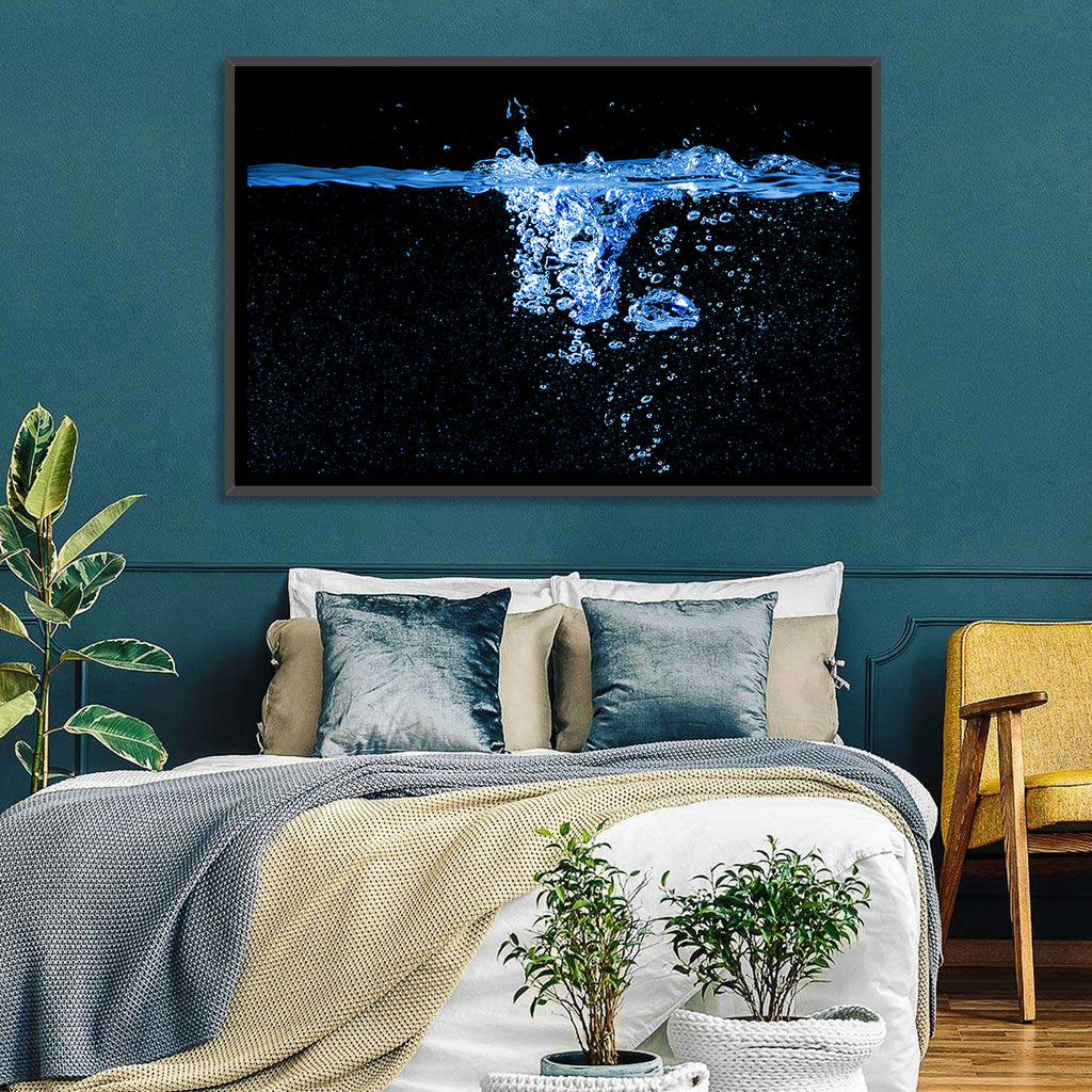Underwater Bubble Motion Wall Art