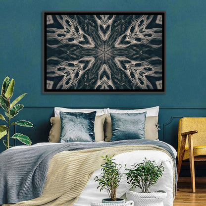 Gothic Demon Mandala Wall Art