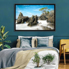 Karang Bebay Misty Shore Wall Art