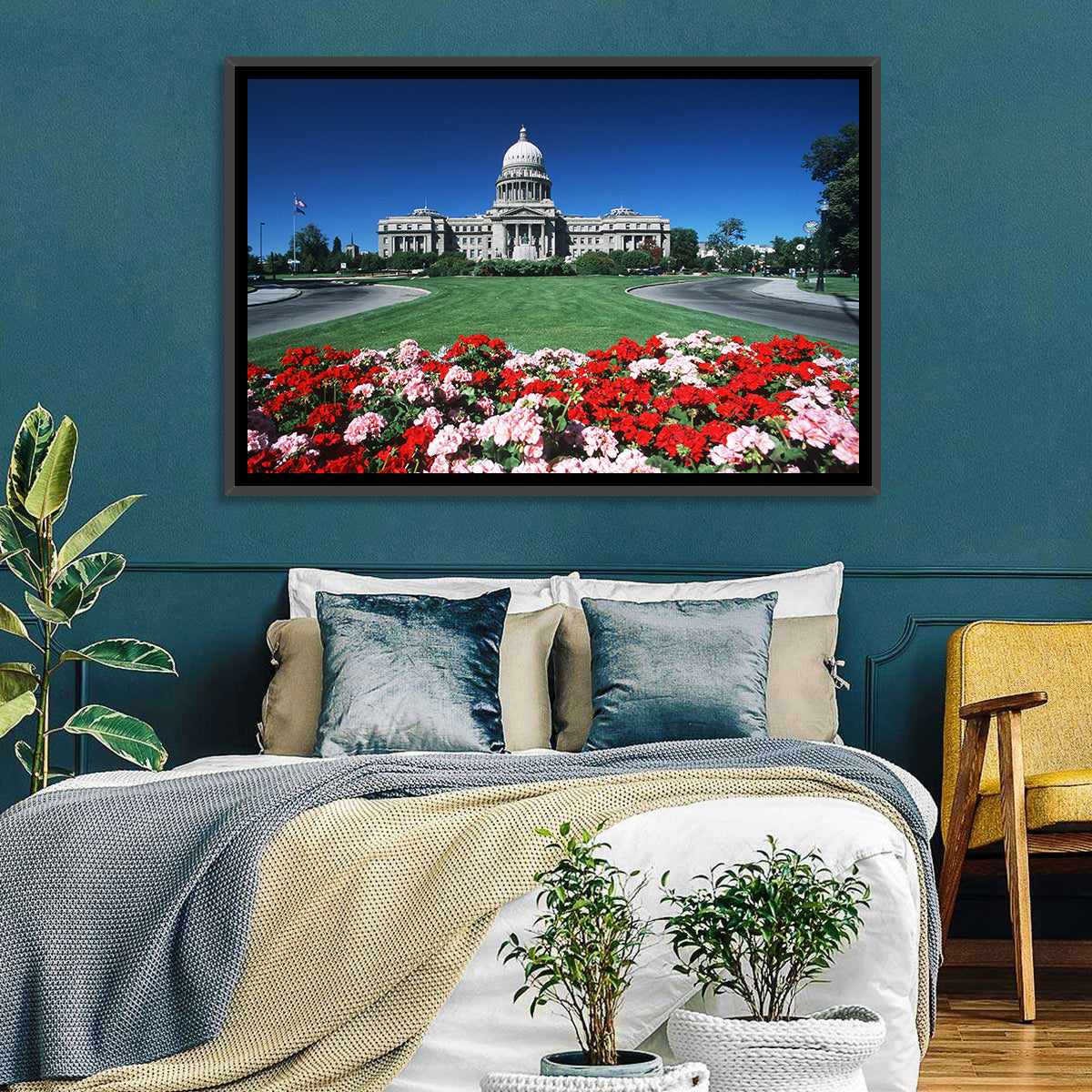 Idaho State Capitol, Boise Wall Art in a room, landscape