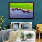 Boats at the Shoreline Wall Art