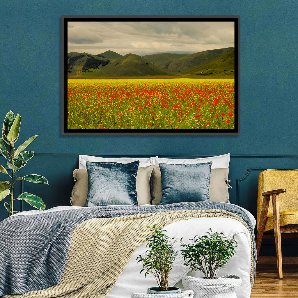 Castelluccio Wildflower Meadow Wall Art