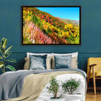 Svaneti Autumn Mountain Landscape Wall Art