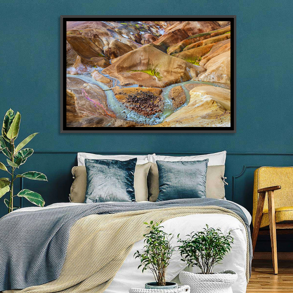 Kerlingarfjöll Geothermal Landscape Wall Art
