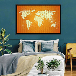 Old World Map Wall Art