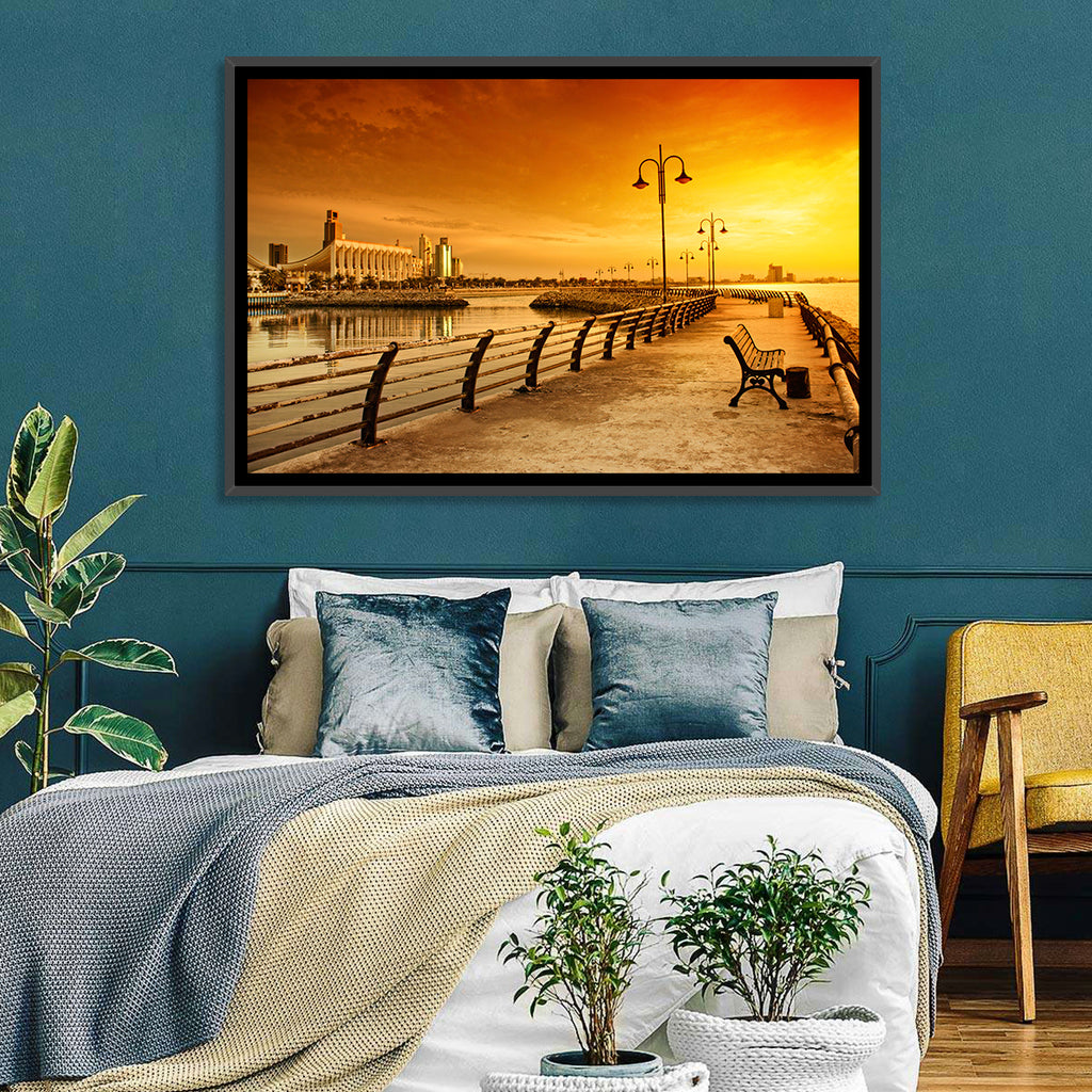 National Assembly at Golden Hour Wall Art