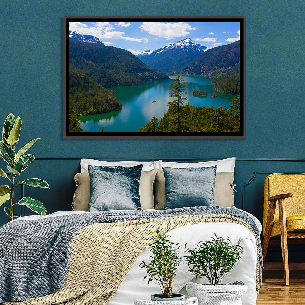 Diablo Lake Reflections Wall Art