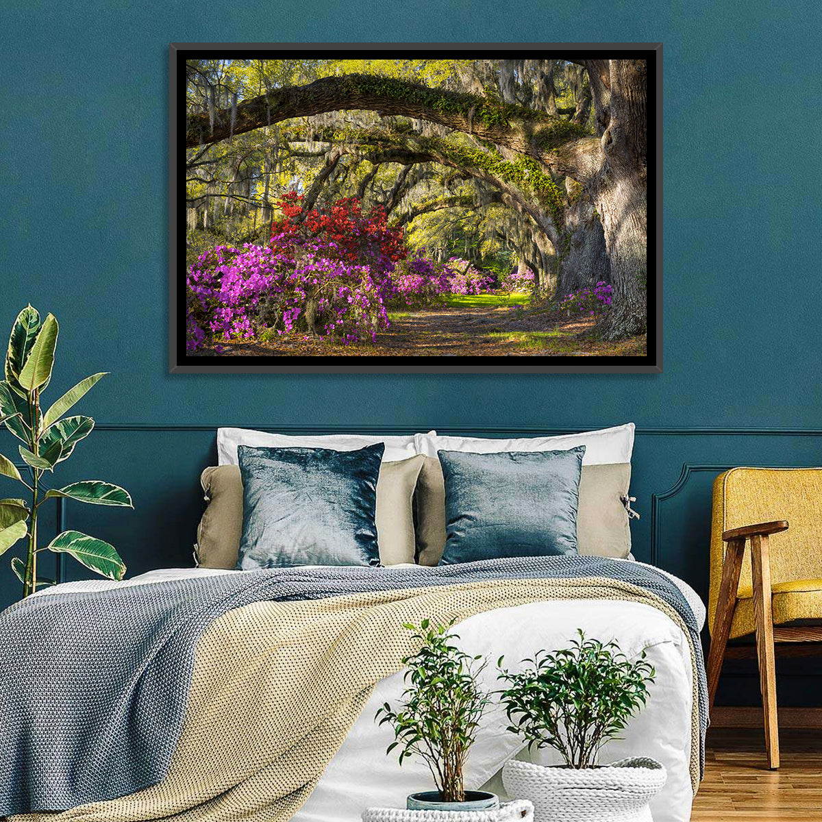 Azalea Garden Path Wall Art