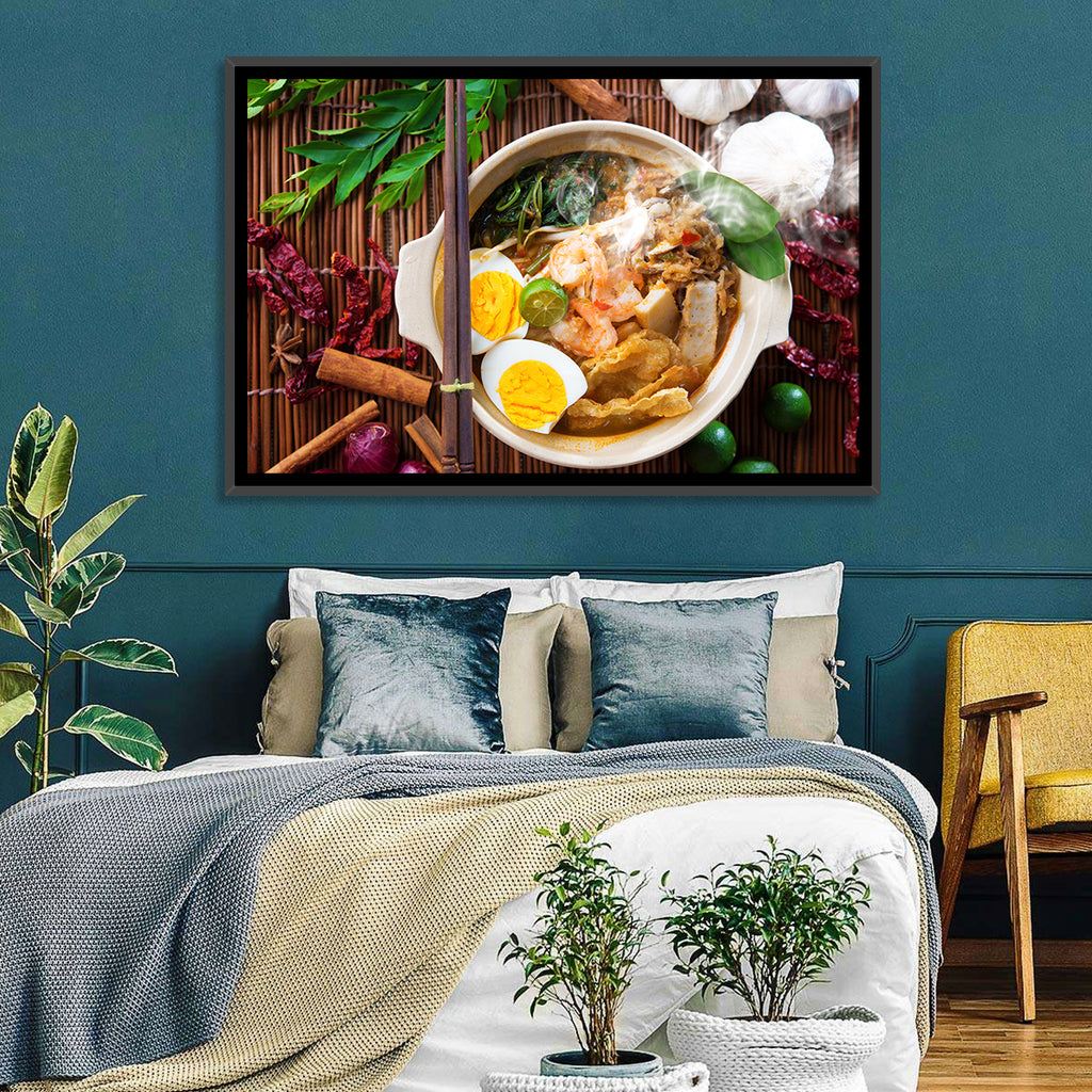 Malaysian Prawn Mee Bowl Wall Art