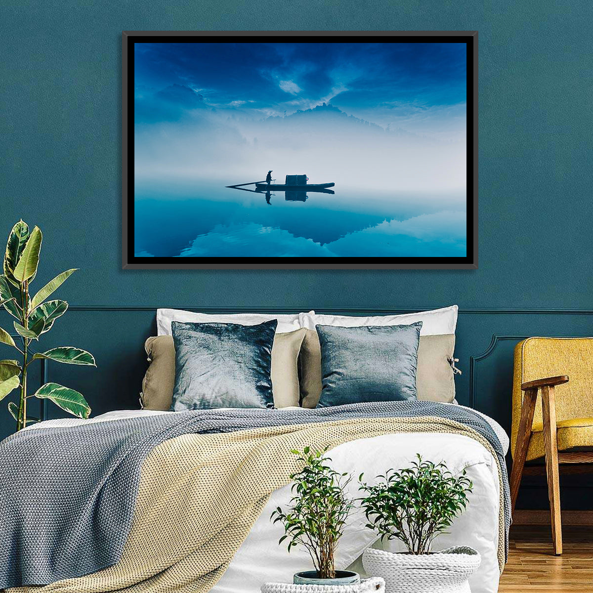 Dongjiang Lake Morning Wall Art