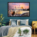Jerusalem Old City Sunset Wall Art