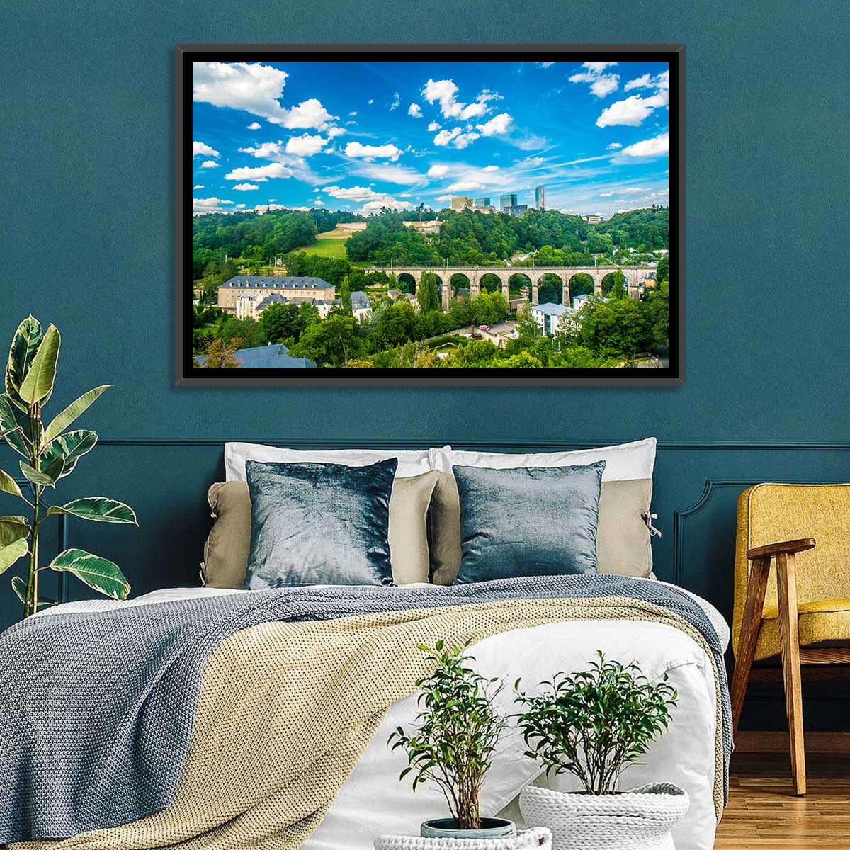 Luxembourg Landscape Wall Art