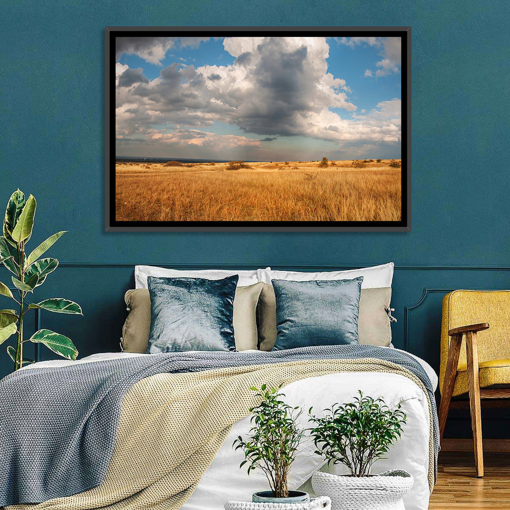 Golden Oklahoma Prairie Wall Art