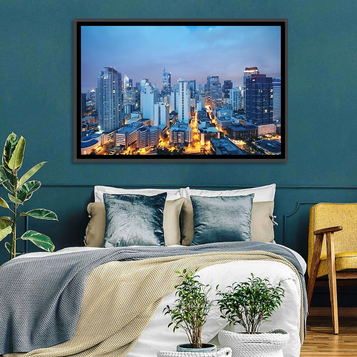 Manila Cityscape Wall Art