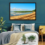 Lake Pskov Shoreline Wall Art