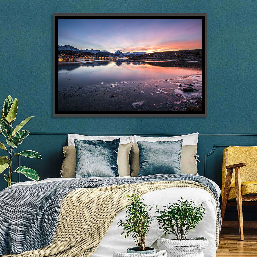 Ushuaia Twilight Reflection Wall Art