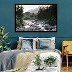 Snake River Mountain View Wall Art